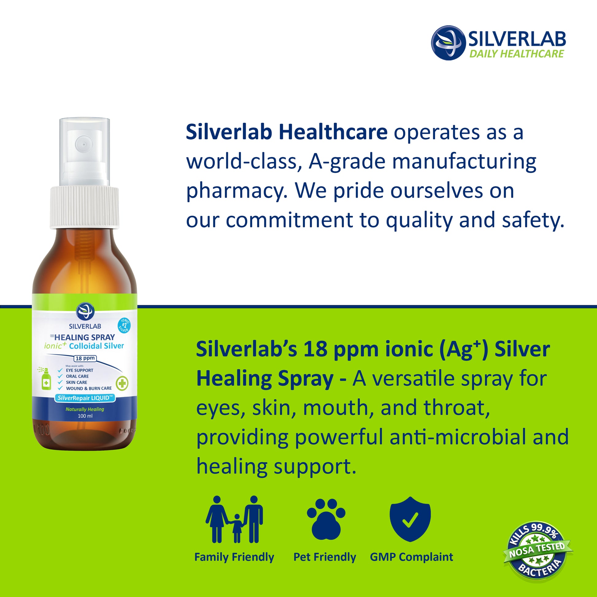 Silverlab Healing Spray